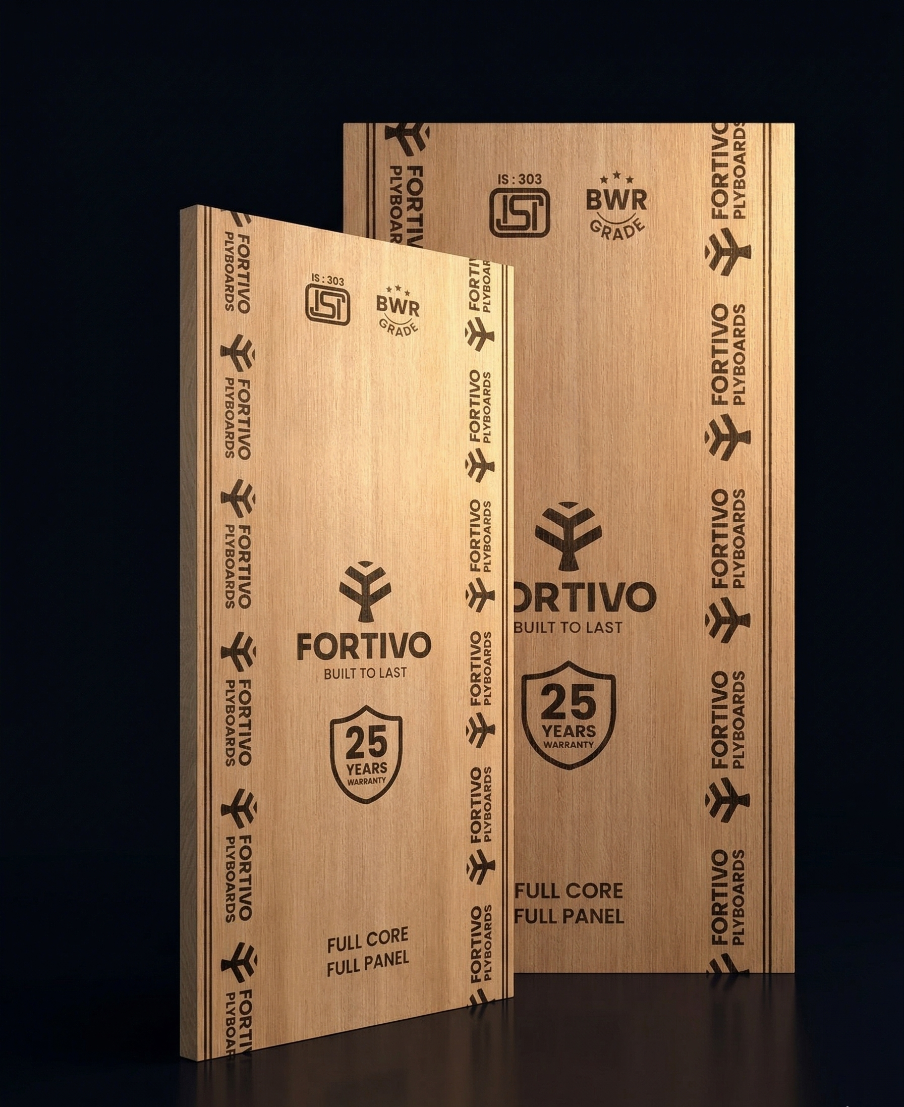 Premium Natural Wood Grain